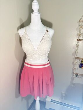 Puma Pink Pleated Women's Skirt